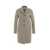 Harris Wharf London LONDON Single-breasted coat in pressed wool Beige