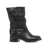 CURIOSITE Biker Boots Black