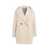 Harris Wharf London LONDON Faux wool coat with hood White