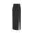 Gender Maxi slit skirt  Black