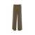 AMARANTO Pleated pants in wool blend Green