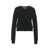 CRUSH Knitted sweater in cashmere Black