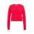 CRUSH Knitted sweater in cashmere Red