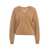 CRUSH Knitted sweater in cashmere Brown