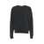 CLOSED Sweater with embroidered logo  Black