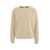 CLOSED Sweater with embroidered logo  Beige