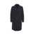 Harris Wharf London LONDON Coat in pressed virgin wool Blue