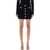 Balmain Knit skirt with buttons Black