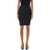 Balmain Monogram 3D mini skirt Black