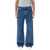 AMI Paris Large fit jeans Blue