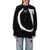 OFF-WHITE KIDS OW maxi logo cardigan Black