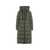 Peuterey Long quilted down coat 'Nunki' Green