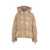 KhrisJoy Quilted down jacket 'Shiny' Beige