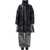 MM6 Maison Margiela Long downjacket eco leather Black