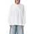 Ganni Future heavy jersey palm T-shirt White