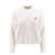 AMI Paris Biologic cotton and wool sweater White