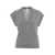 MVM V-neck cashmere gilet Grey