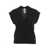 MVM V-neck cashmere gilet Black