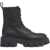 Copenhagen Combat boots in smooth leather Black