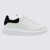 Alexander McQueen Alexander McQueen White Leather Oversize Sneakers WHITE