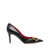 Valentino Garavani Valentino Garavani Vlogo Signature Leather Pumps Black