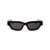 Bottega Veneta Bottega Veneta Sunglasses 001 BLACK BLACK GREY