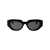 Gucci Gucci Sunglasses 001 BLACK BLACK GREY