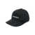 Palm Angels Palm Angels Front Logo Embroidered Cotton Baseball Cap Black