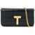 Tom Ford Mini Wallis Crocodile Print Leather Bag. BLACK