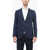 Tagliatore Delavé Linen Blazer With Welt Pockets Blue