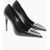 Saint Laurent Pointed Patent Leather Pumps Heel 11 Cm Black