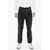 ARTE Solid Color Faux Leather Octave Pants Black