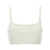 Pinko Pinko 'Bacca Bra' Cropped Top WHITE