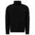 C.P. Company C.P. Company Half-Zip Sweater With "Lens" Detail Black