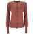 Vivienne Westwood Vivienne Westwood Bea Wool And Silk Blend Cardigan RED