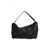 RABANNE Rabanne Paco Leather Shoulder Bag Black