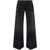 Diesel Diesel Flared Cotton Jeans Black