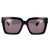 Bottega Veneta Bottega Veneta Sunglasses 001 BLACK BLACK GREY