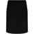 P.A.R.O.S.H. P.A.R.O.S.H. Above-Knee Wool Skirt Black