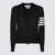 Thom Browne Thom Browne Black Wool Knitwear Black