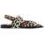 Ganni Slingback Flats LEOPARD