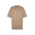 Prada Prada Oversize Cotton T-Shirt BROWN