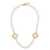 Casablanca Casablanca Pearl Necklace With Gold Pendant GOLD