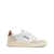 AUTRY Autry Medalist Sneakers In White And Brown Calf Leather BIANCO E MARRONE