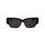 Bottega Veneta Bottega Veneta Sunglasses 001 BLACK BLACK GREY