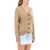 Isabel Marant Karin Cardigan With Logo Intarsia CAMEL