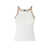 Pinko Pinko Coriandoli Crystal-Embroidery Tank Top BIANCO BRILL.