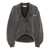 THE ATTICO The Attico V-Necked Cotton Sweatshirt Black