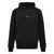 Stone Island Stone Island Logo Embroidery Hoodie Black