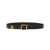 Dolce & Gabbana Dolce & Gabbana Belt With Logo Plaque Black